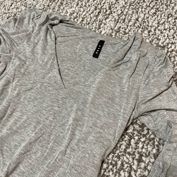 FYEO Gray Long Sleeve Body Suit - Picture 5 of 5